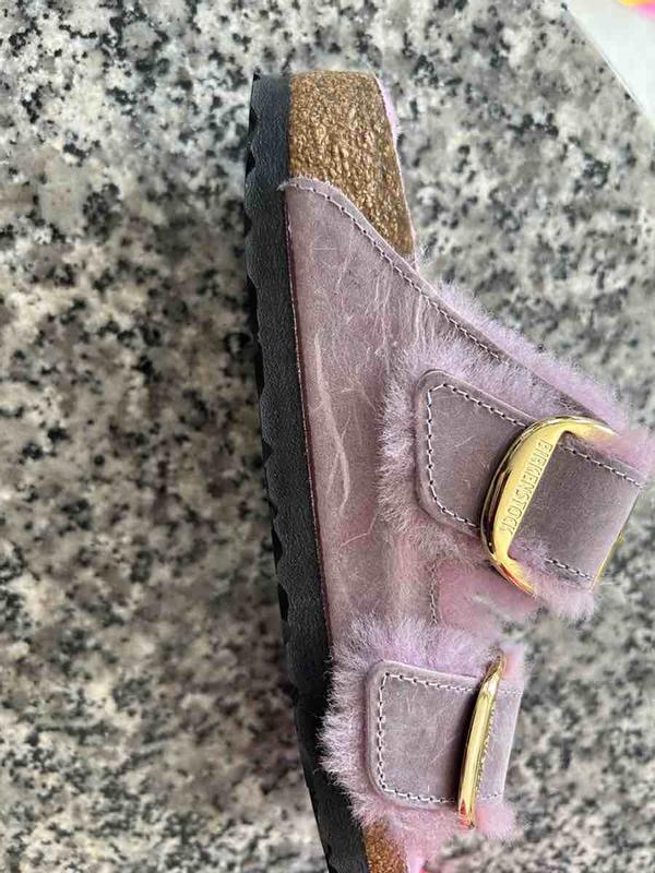 Customer photo for "areived extremely scratched and scuffed."