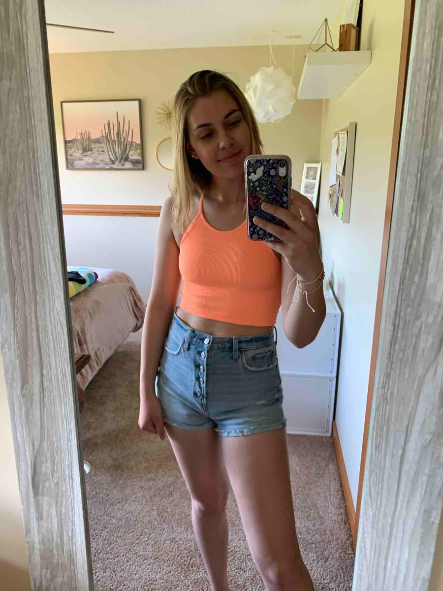 Perfect top! Dress it up, down, or work out in it!