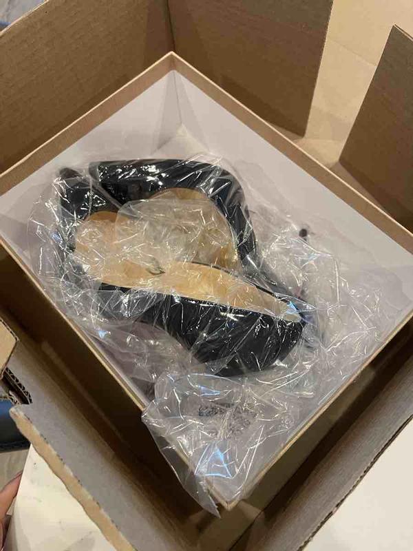 Customer photo for "not satisfied with packaging"
