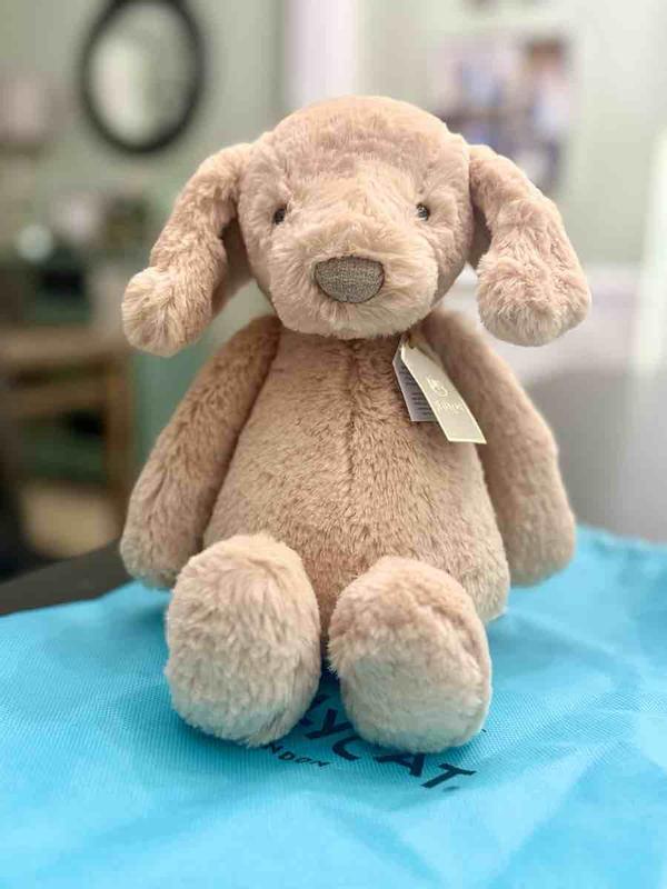 Jellycat Bashful Luxe Puppy Orlando Stuffed Animal | Nordstrom