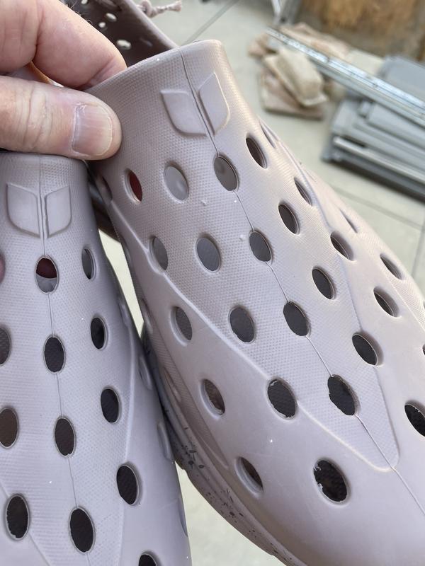 Customer photo for "blisters and color defect"