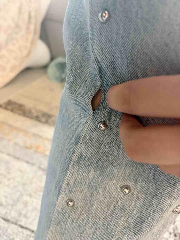 Customer photo for "cute but quality issues"
