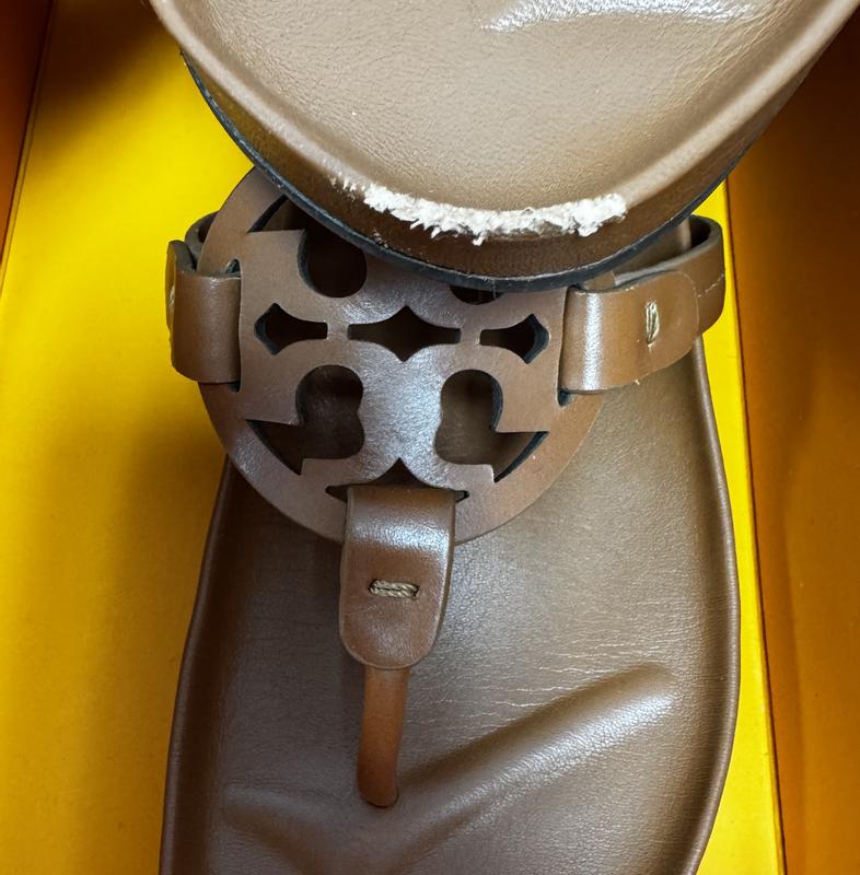 Cheaply made and sole peels at edge