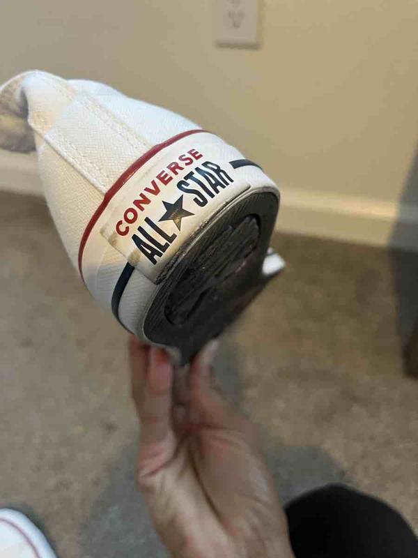Customer photo for "Shoes look worn"