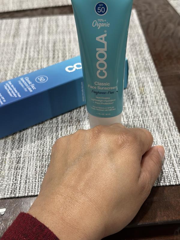 Customer photo for "Fantastic sunscreen for sensitive skin"