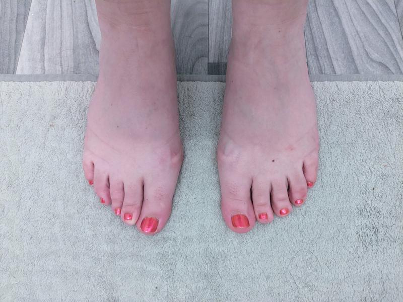 Customer photo for "Cute but tight in toes"