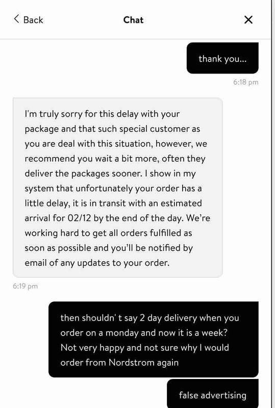 Customer photo for "shipping is horrible"