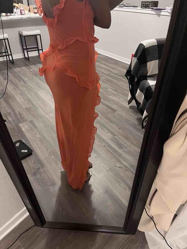 Customer photo for "Poor material, sewing inseams, cheap looking"