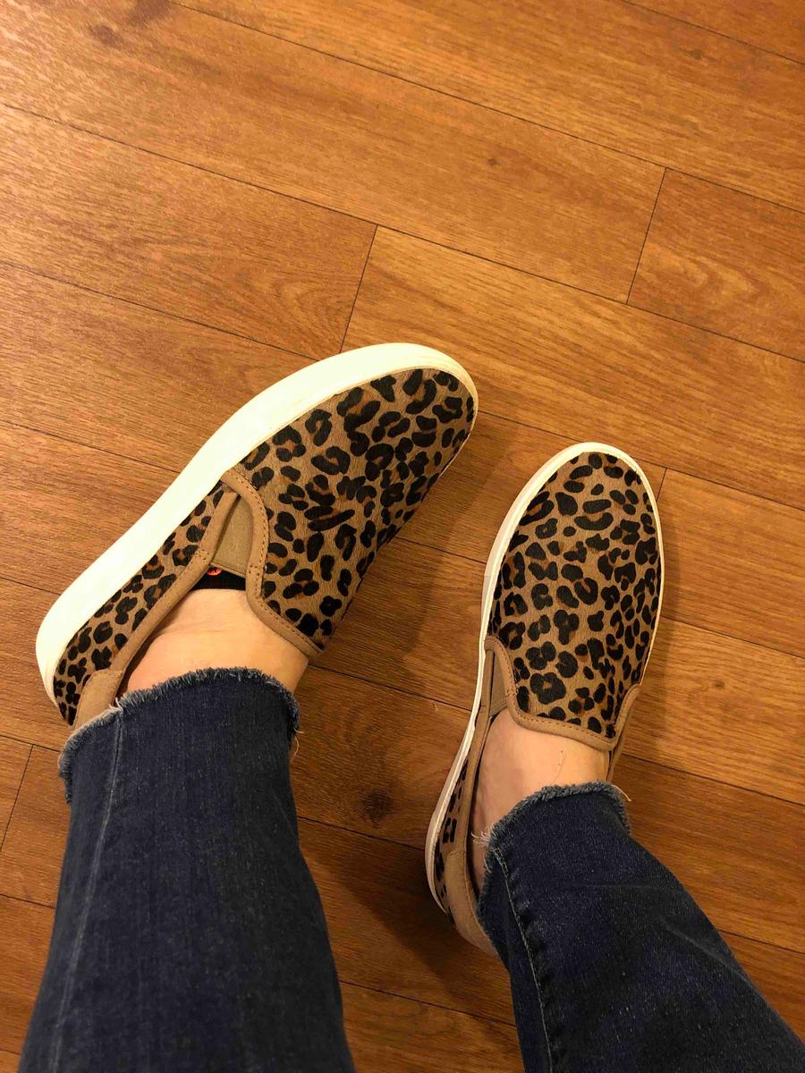 ugg leopard slip on sneakers