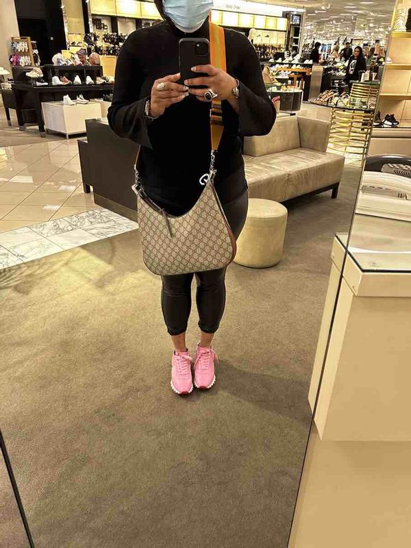 Customer photo for "purchased the pink color"