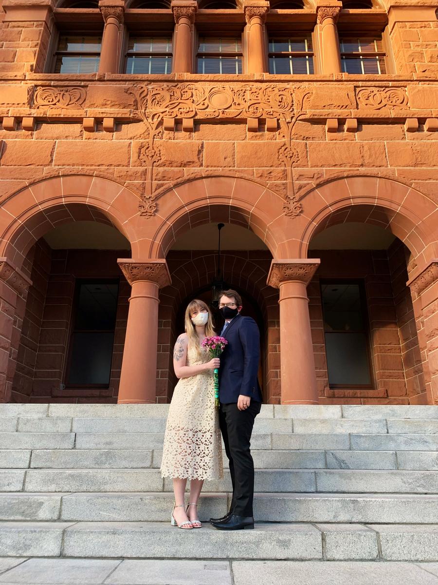 Customer photo for "Perfect Elopement Dress!"