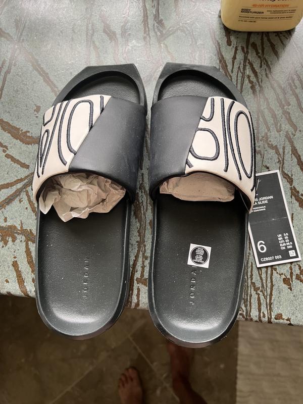 Customer photo for "Micheal Jordan Slides"
