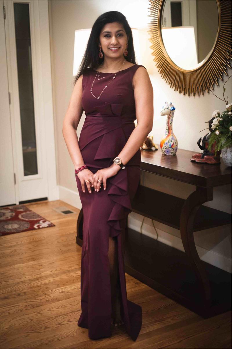 Purple Eliza J Gowns Eliza J Petite Sleeveless 3D Floral Gown Macy's