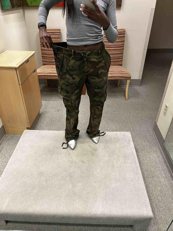Customer photo for "XS was way too large"