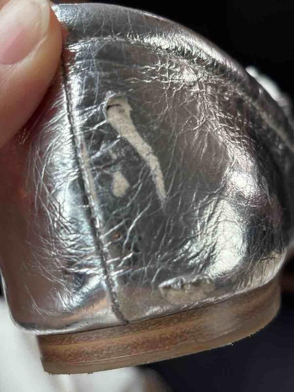Customer photo for "tin foil shoes"
