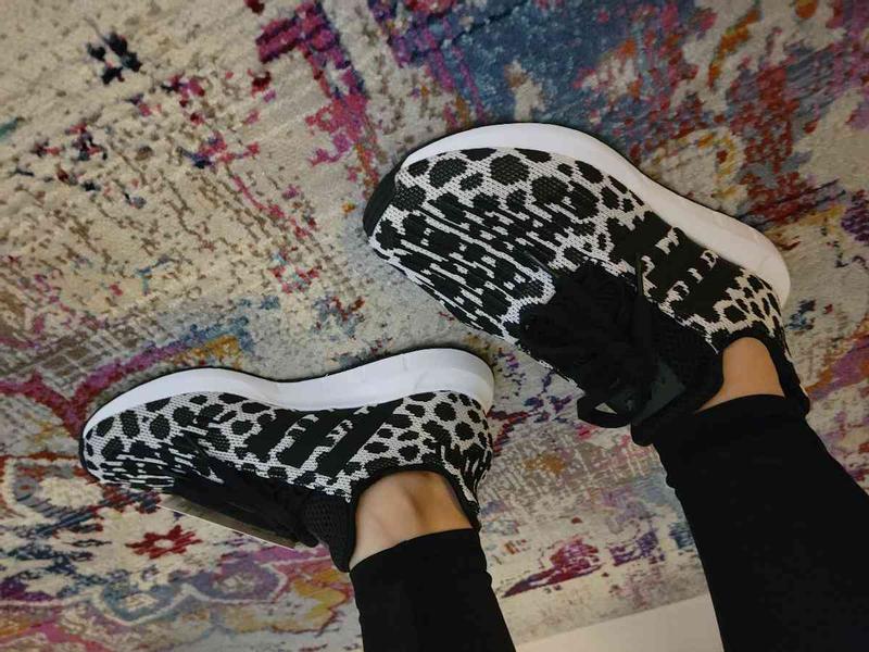 Customer photo for "Perfect animal print sneakers"