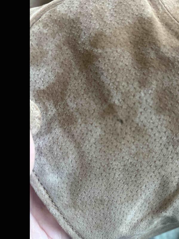 Customer photo for "Small and stained!"