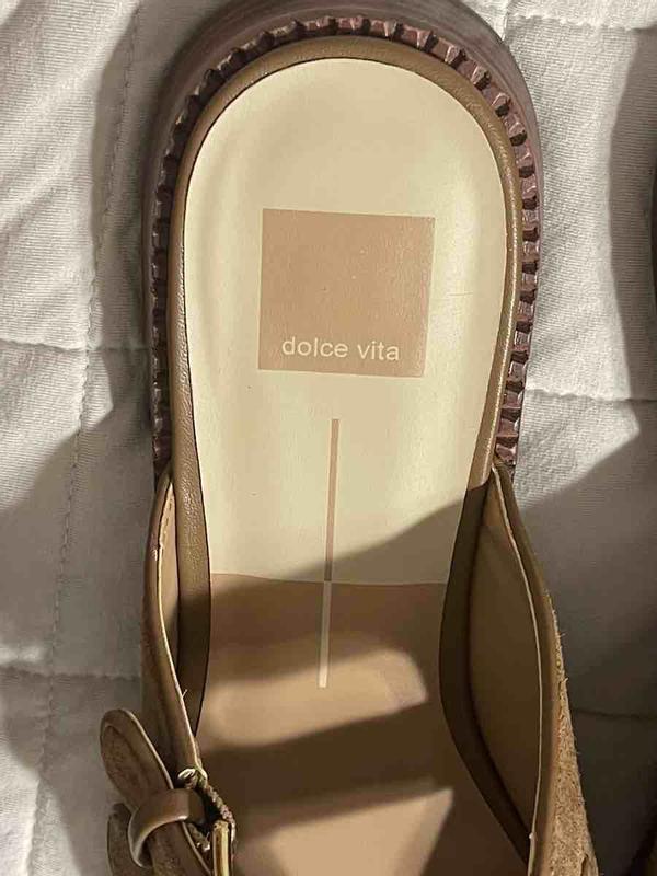 light brown and navy