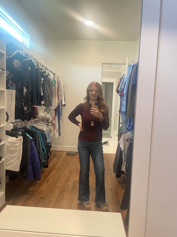 Customer photo for "Frey hem mother jeans"
