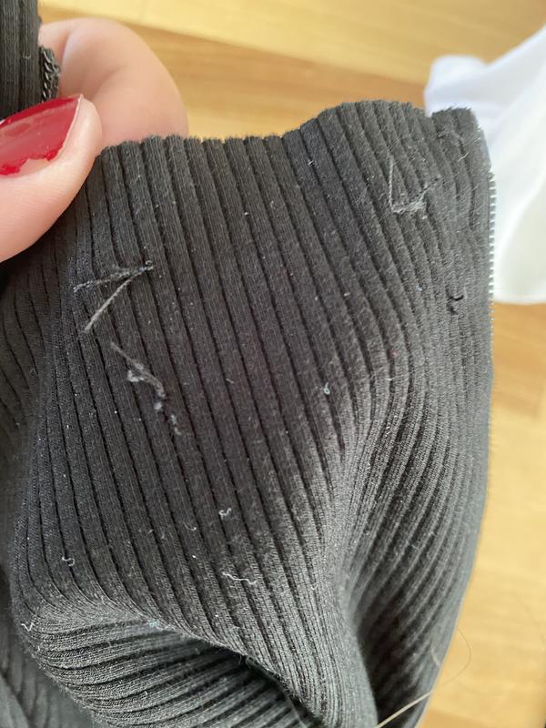 Customer photo for "Rips everywhere"