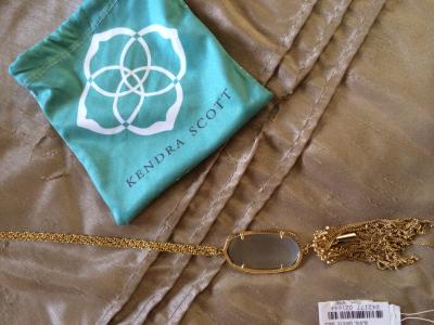 Customer photo for "Obsessed with this Kendra Scott necklace!"