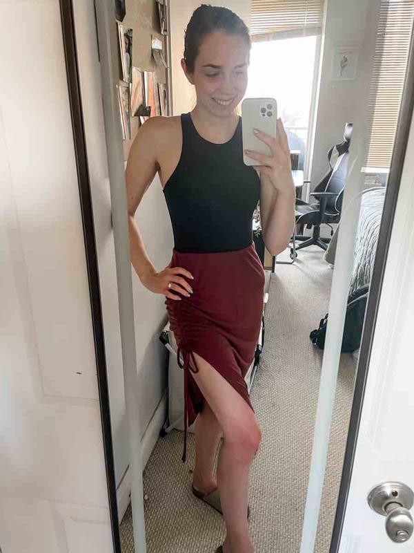 Customer photo for "Sexy and comfy skirt"