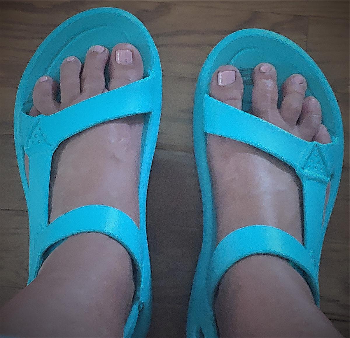 Customer photo for "Perfect wading at the beach summertime shoes"