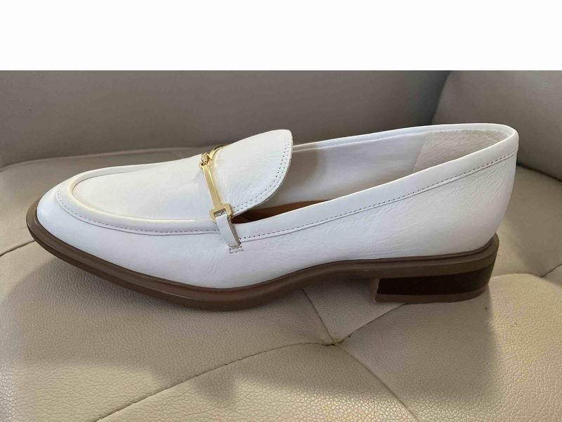 Customer photo for "The perfect white Oxford Loafer."