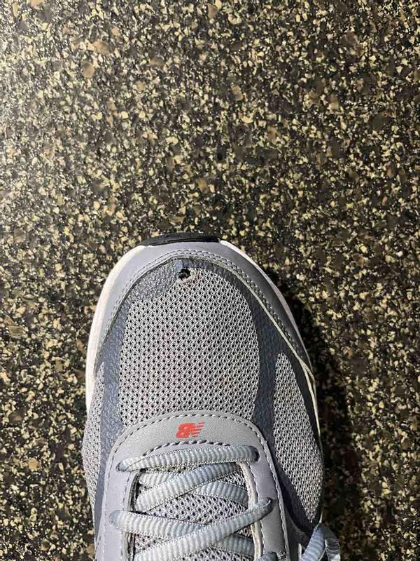 Customer photo for "comfortable but poor quality"