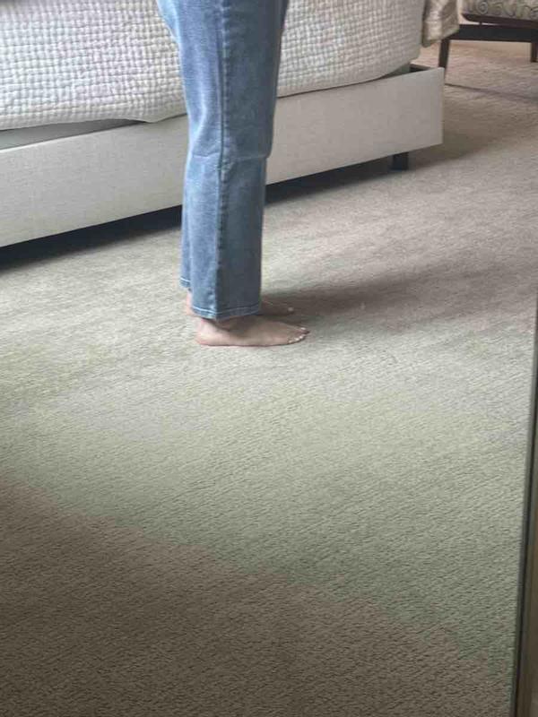 Customer photo for "Nowhere near Straight Leg!!"