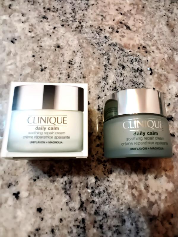 Customer photo for "Clinique Daily Calm Soothing Repair Cream"