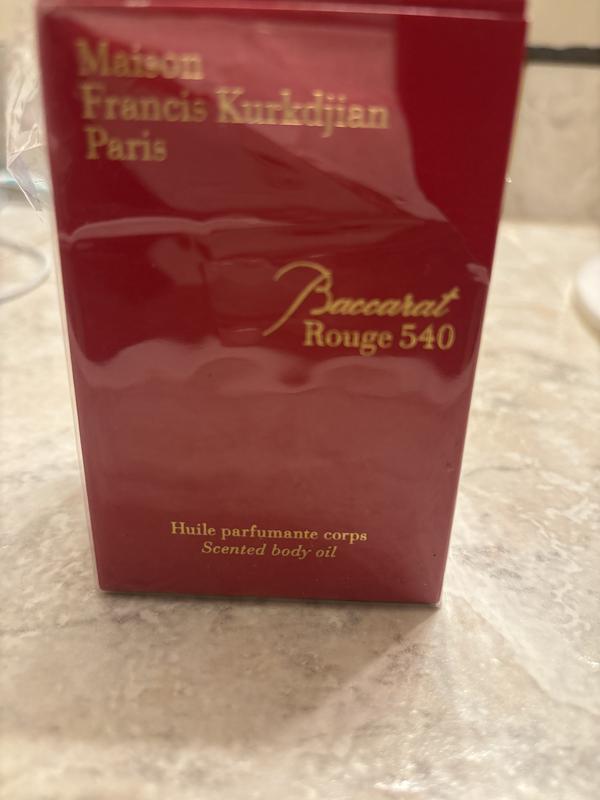 Baccarat Rouge 540 Body Oil