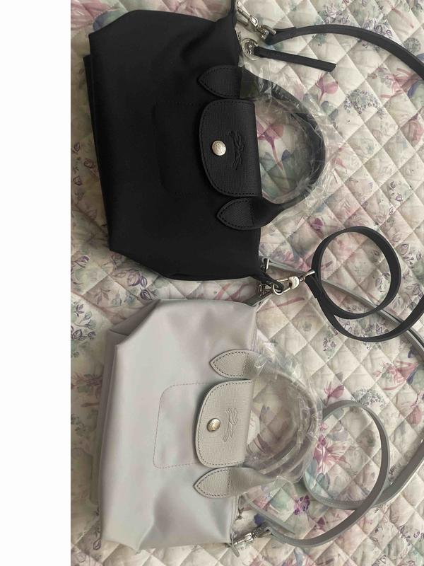 Customer photo for "XS cross body Longchamp bag"