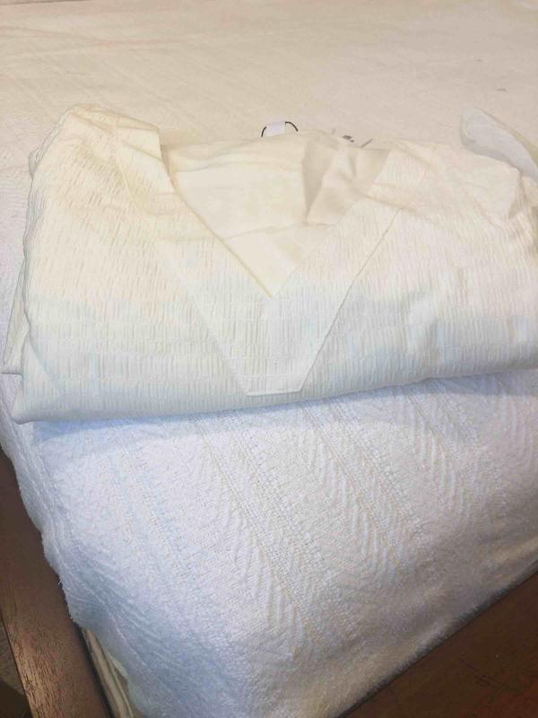 Customer photo for "Not bright white"