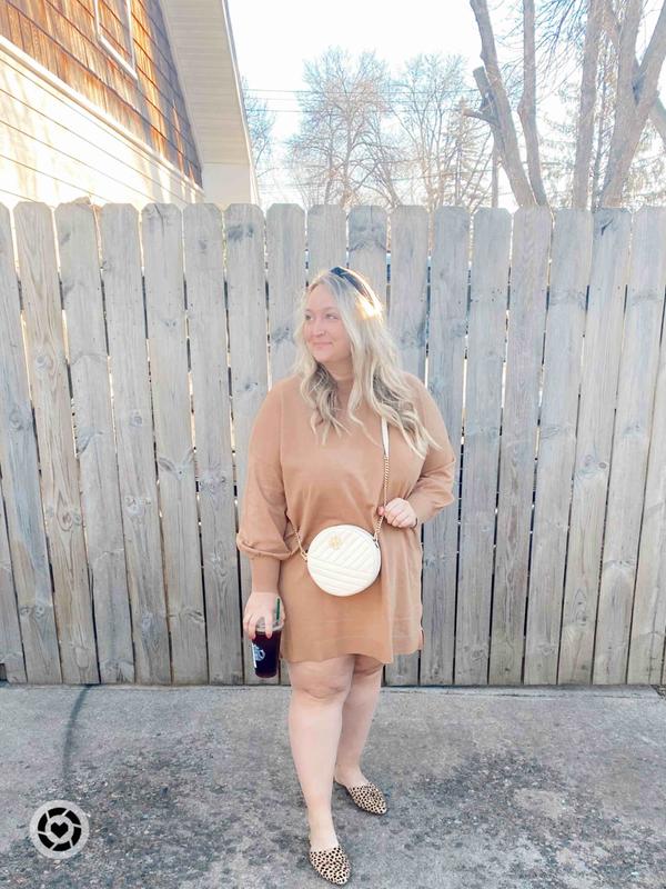 Customer photo for "Great Sweater Dress!"