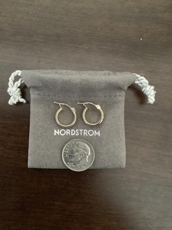 Customer photo for "Nice small hoops"