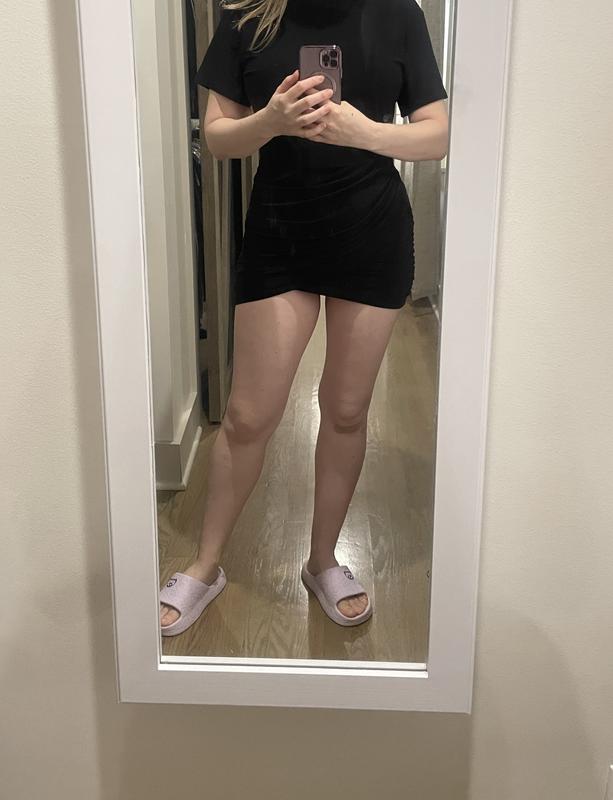 Customer photo for "WAY too short even on a short person"
