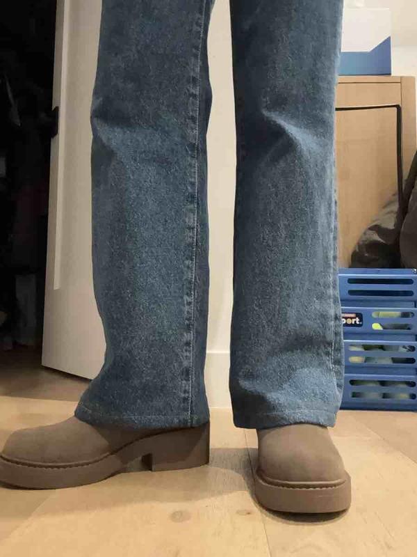 Customer photo for "Cute, Sturdy, Tight Toe Box"