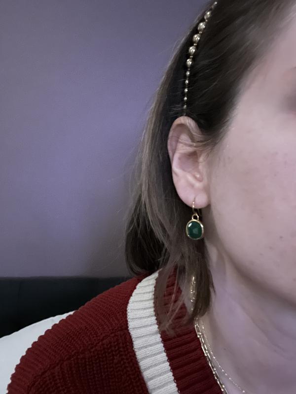 Customer photo for "Nice earrings!"