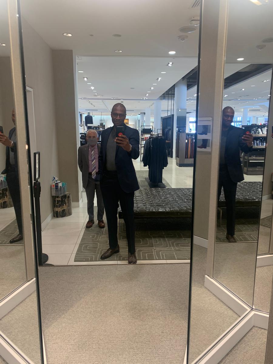 Customer photo for "Ted Baker Suit"