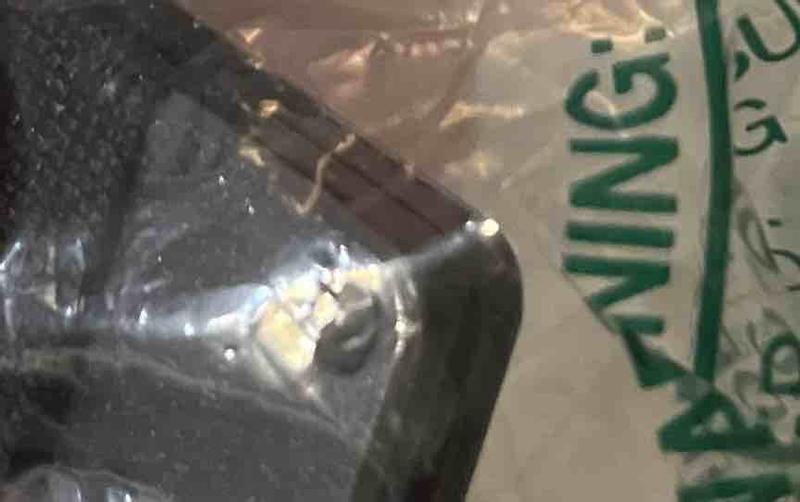 Customer photo for "highly disappointed"