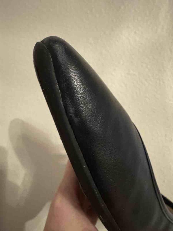 Customer photo for "Arrived worn and used"