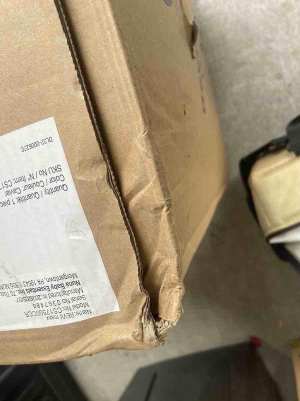 Customer photo for "2nd Numa packaging box damaged"