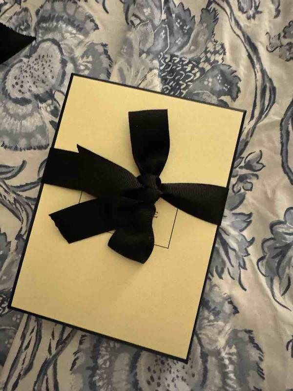 Customer photo for "perfect packaging"