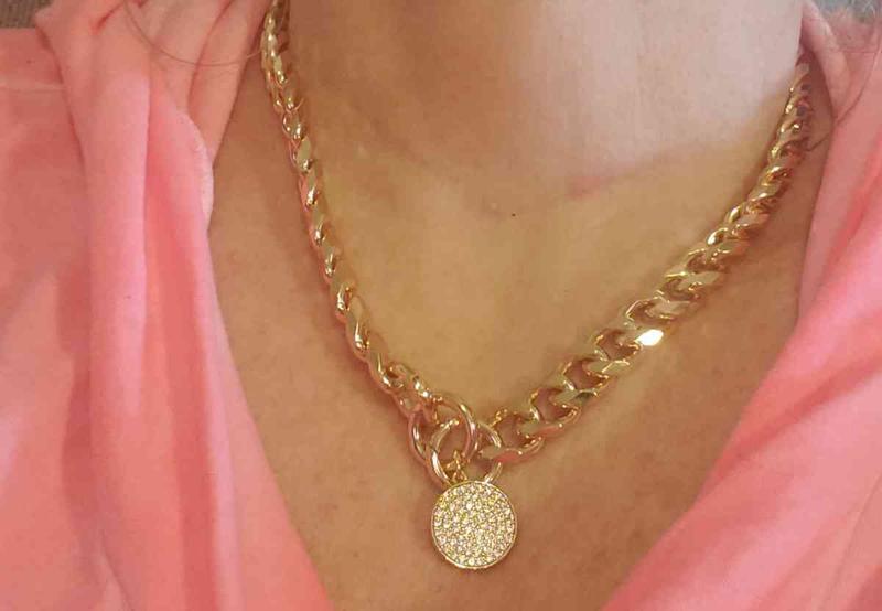 Customer photo for "My new favorite necklace"