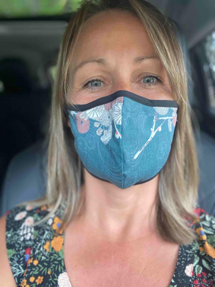 Customer photo for "nice mask - fashion meets function"