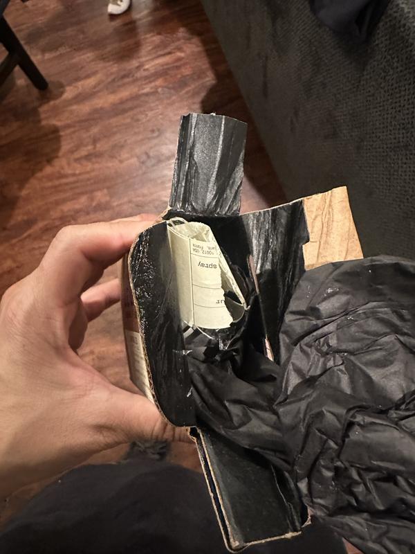 Customer photo for "Broken Item"