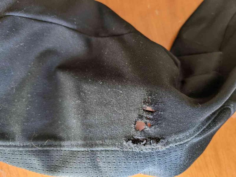 Customer photo for "I love-hate these pants"
