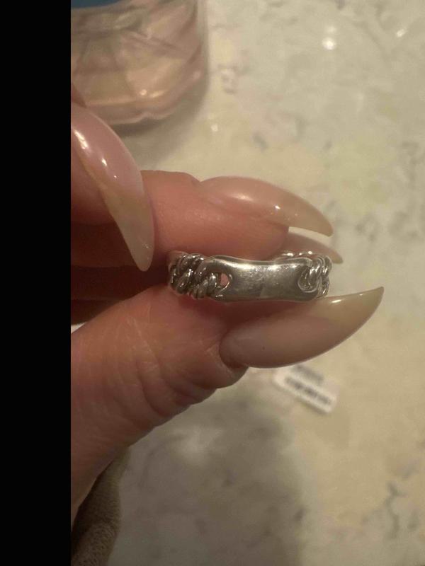 Customer photo for "I got a used, scratched ring"