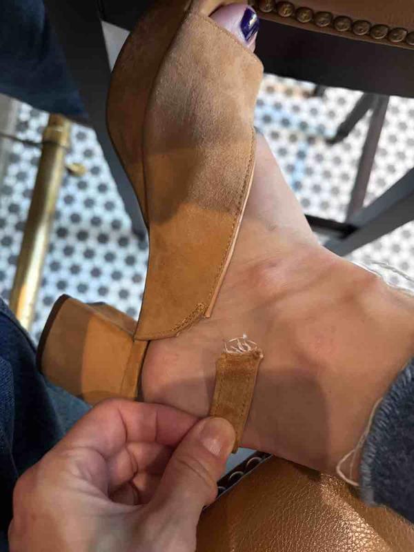 Customer photo for "cheap. strap broke the second time I wore them."